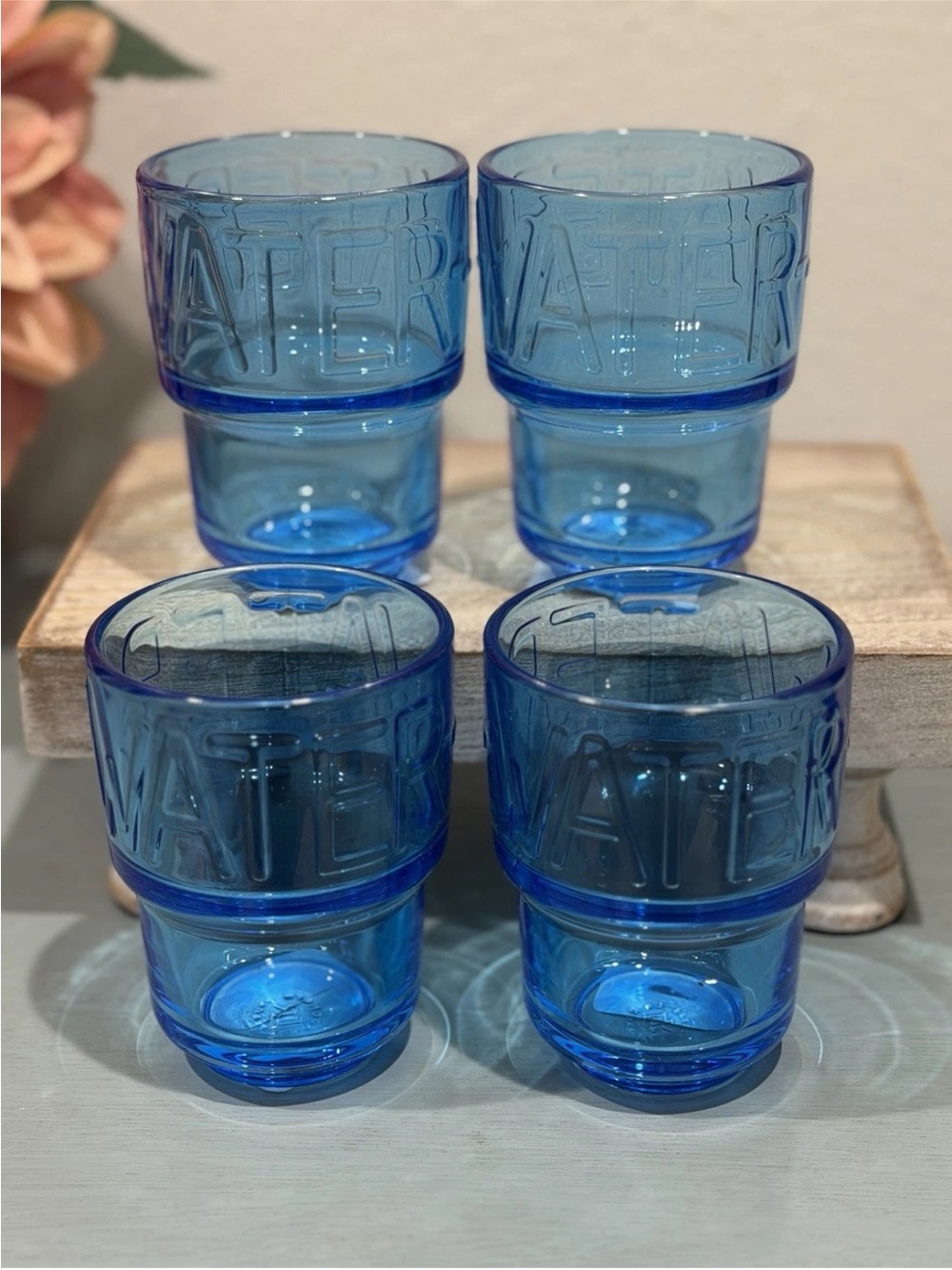 La Rochere Boston Water Tumbler
Curaçao Blue Set Of 4. Made In France